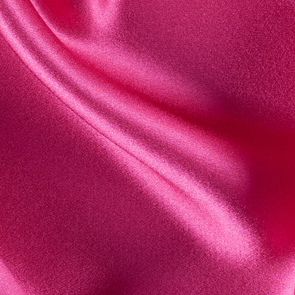 Silk Crepe Back Satin - Beetroot - Premium Collection