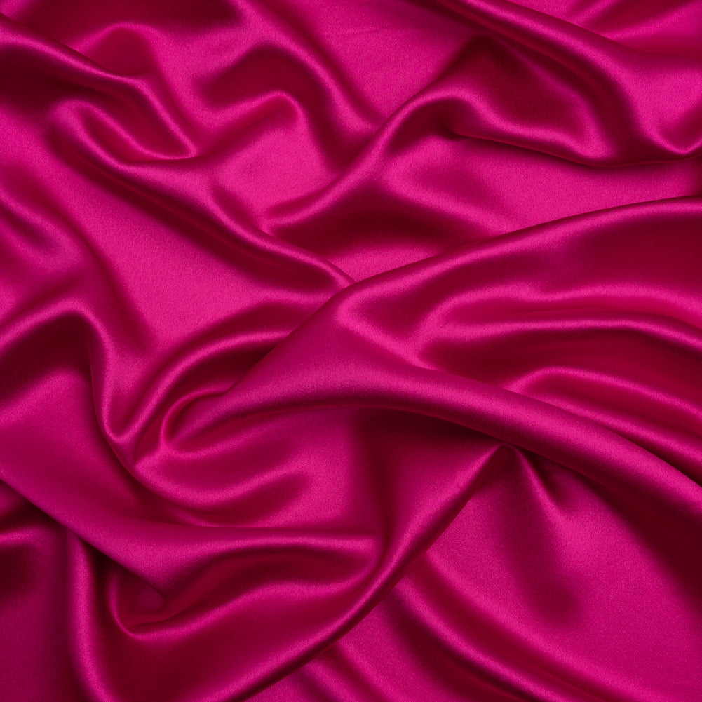 Silk Crepe Back Satin - Magenta Haze - Premium Collection