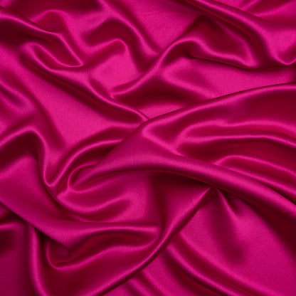 Silk Crepe Back Satin - Magenta Haze - Premium Collection