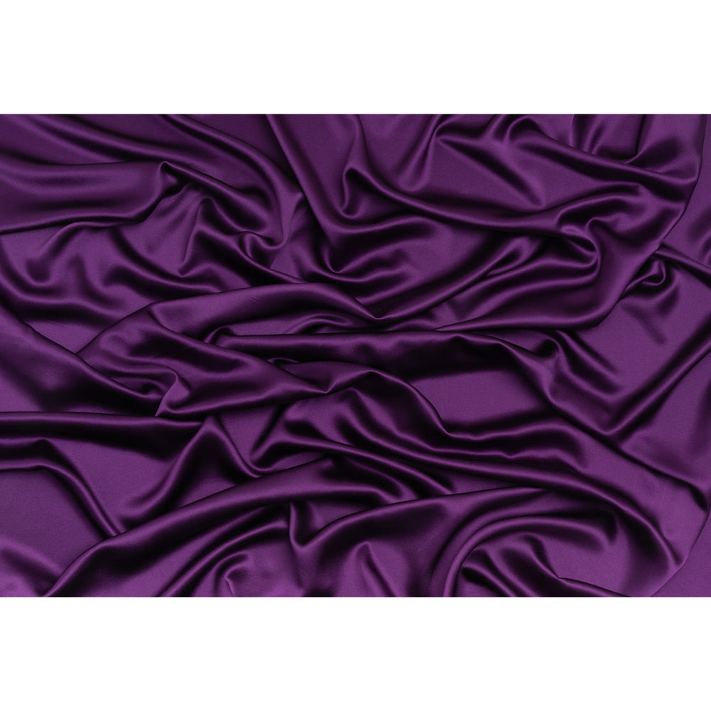 Silk Crepe Back Satin - Majesty Purple - Premium Collection