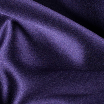 Silk Crepe Back Satin - Grape - Premium Collection
