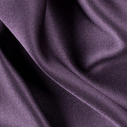 Silk Crepe Back Satin - Blackberry - Premium Collection