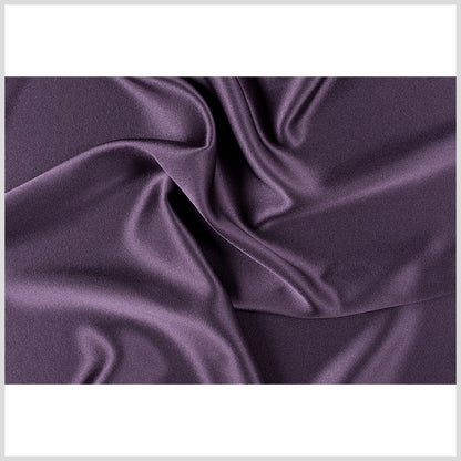 Silk Crepe Back Satin - Blackberry - Premium Collection