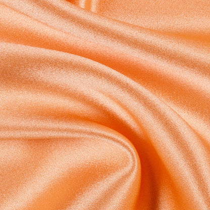Silk Crepe Back Satin - Peach Fuzz - Premium Collection