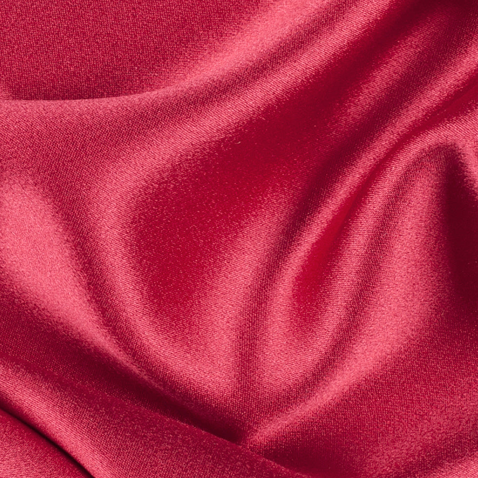 Crepé de satén con reverso de seda - Chili Pepper - Colección Premium