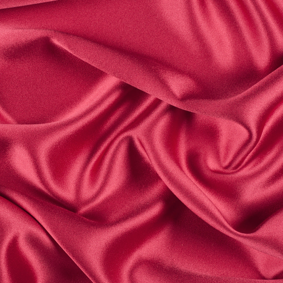 Silk Crepe Back Satin - Chili Pepper - Premium Collection