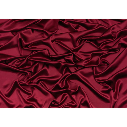 Silk Crepe Back Satin - Wine - Premium Collection