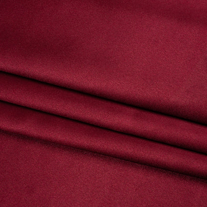 Silk Crepe Back Satin - Maroon - Premium Collection