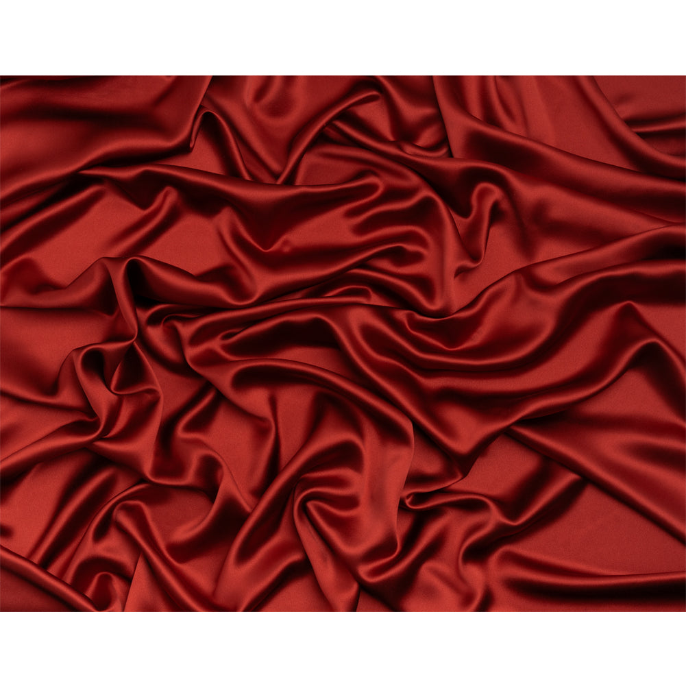Silk Crepe Back Satin - Rust - Premium Collection - Full