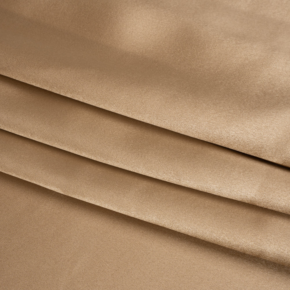 Silk Crepe Back Satin - Toasted - Premium Collection