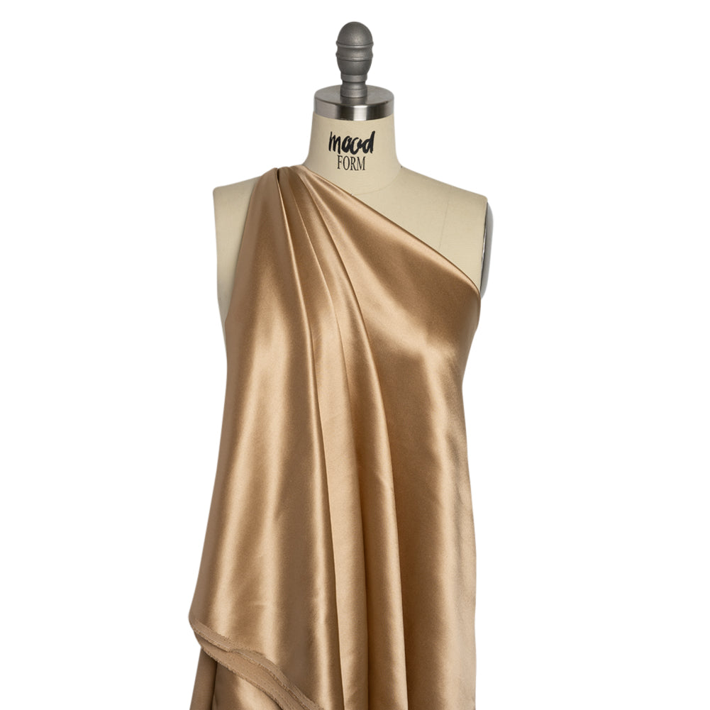 Silk Crepe Back Satin - Toasted - Premium Collection