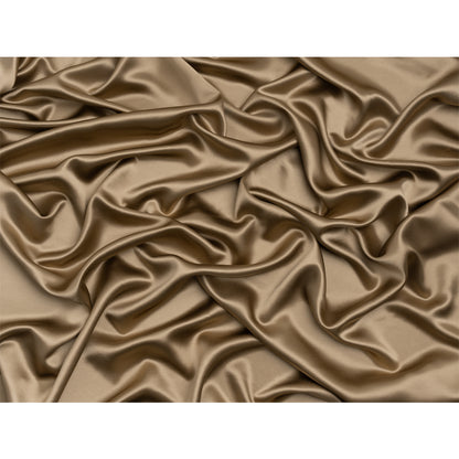 Crepé de satén con reverso de seda - Color tallo de maíz - Colección Premium