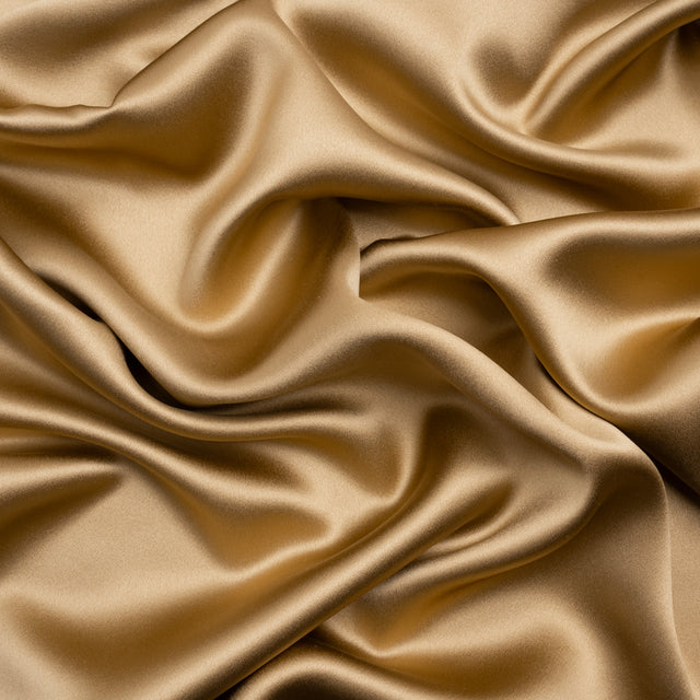 Silk Crepe Back Satin - Croissant - Premium Collection