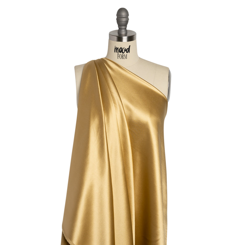 Silk Crepe Back Satin - Gold - Premium Collection