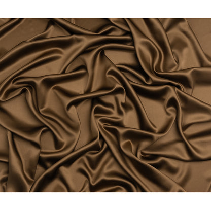 Silk Crepe Back Satin - Dark Olive - Premium Collection