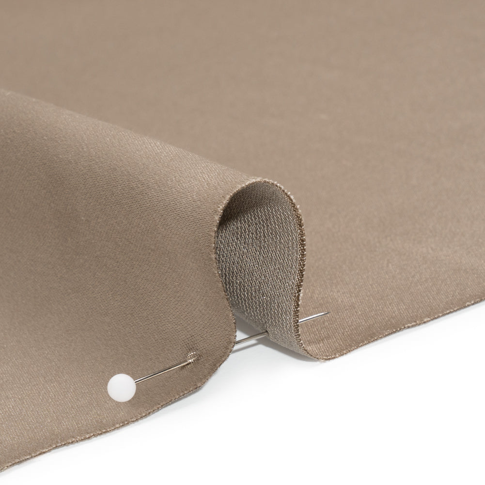 Crepé de satén con reverso de seda - Fungi - Colección Premium