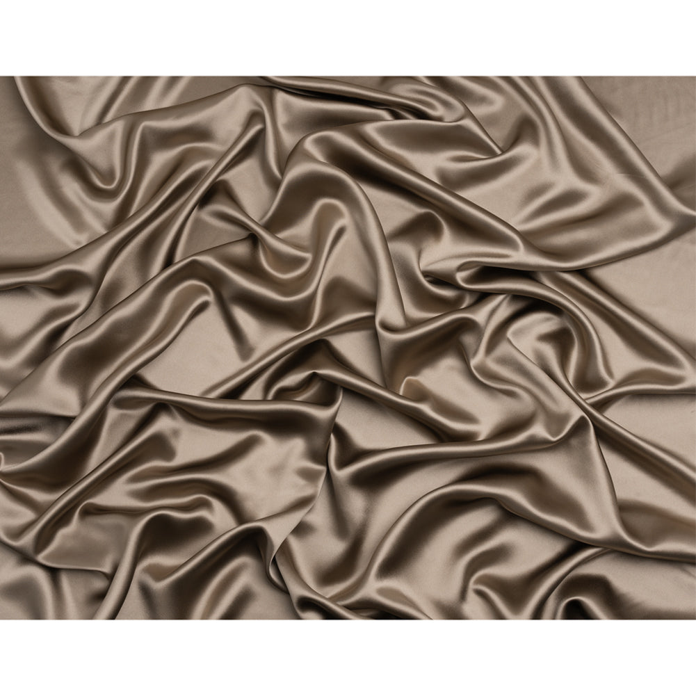 Crepé de satén con reverso de seda - Fungi - Colección Premium