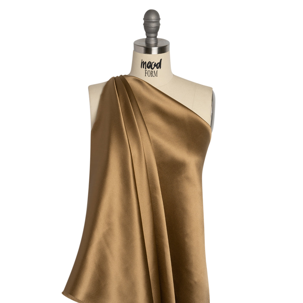 Silk Crepe Back Satin - Ermine - Premium Collection - Drape