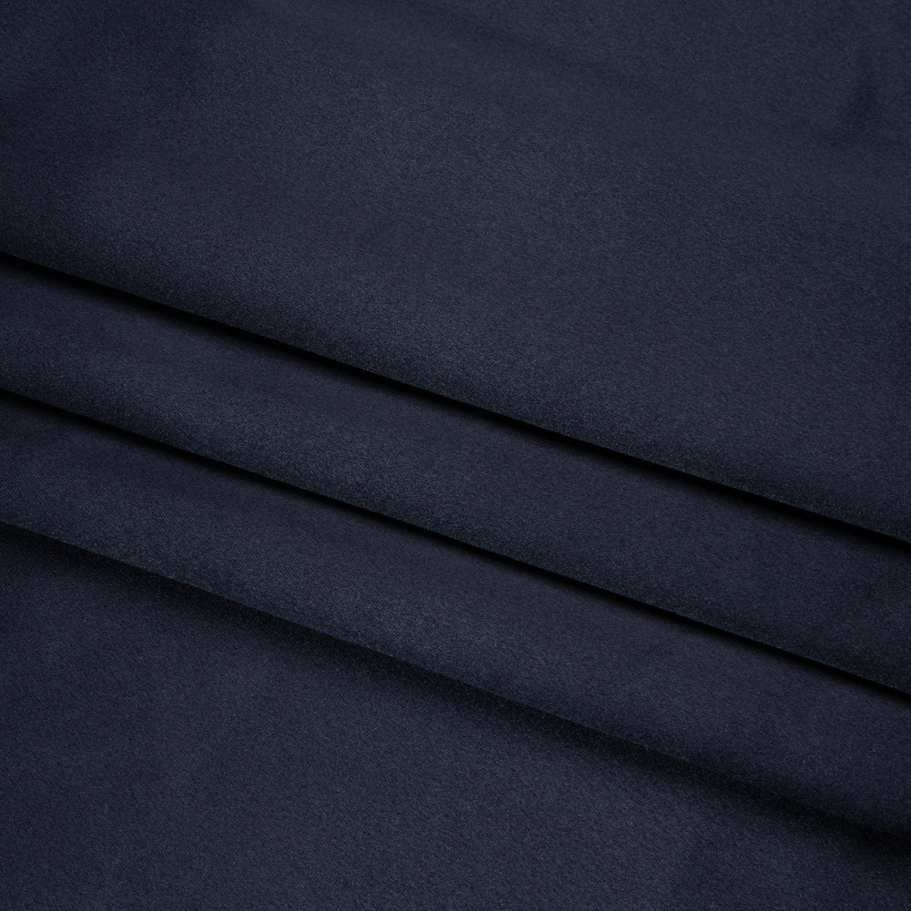 Silk Crepe Back Satin - Navy - Premium Collection