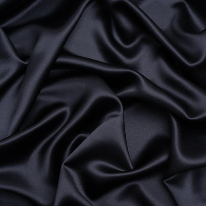 Silk Crepe Back Satin - Midnight - Premium Collection