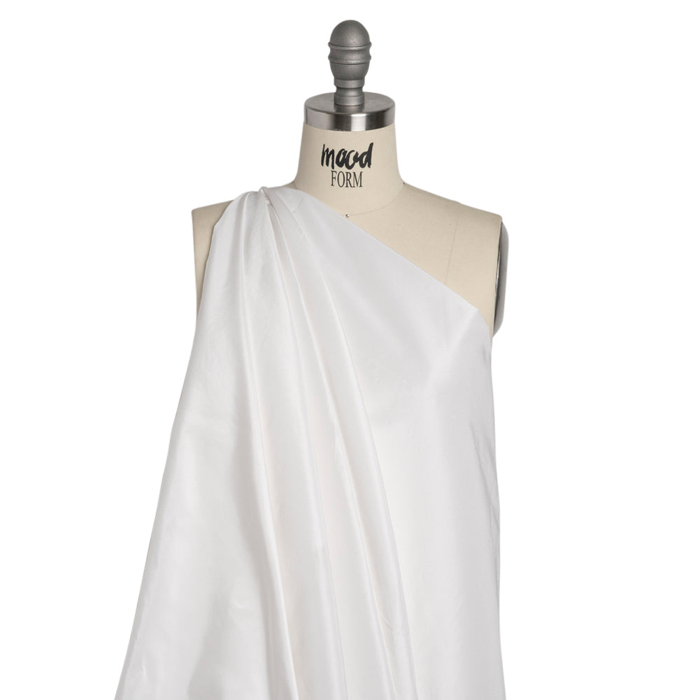 Silk Taffeta - Bright White - Premium Collection Detail
