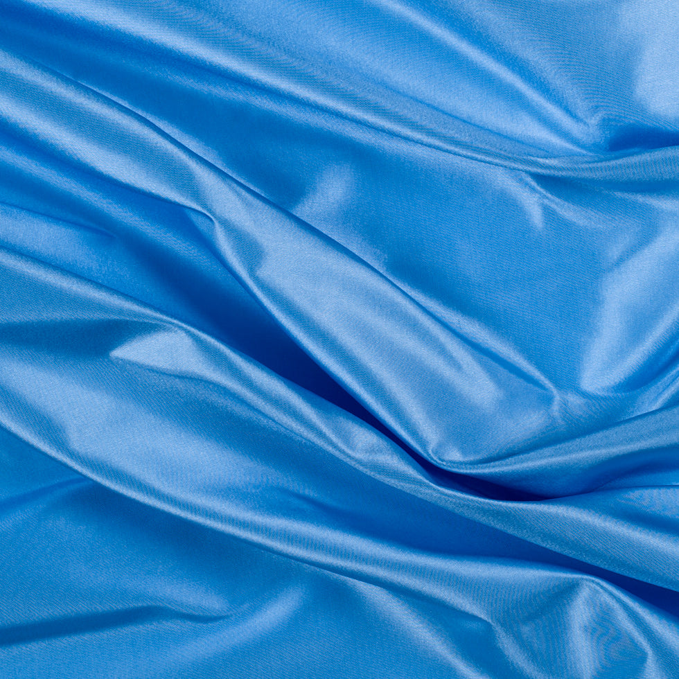 Silk Taffeta - Bright Baby Blue - Premium Collection
