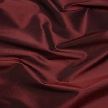 Silk Taffeta - Maroon - Premium Collection