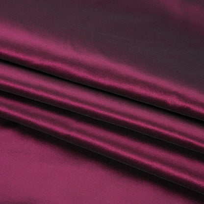 Silk Taffeta - Burgundy - Premium Collection Folded