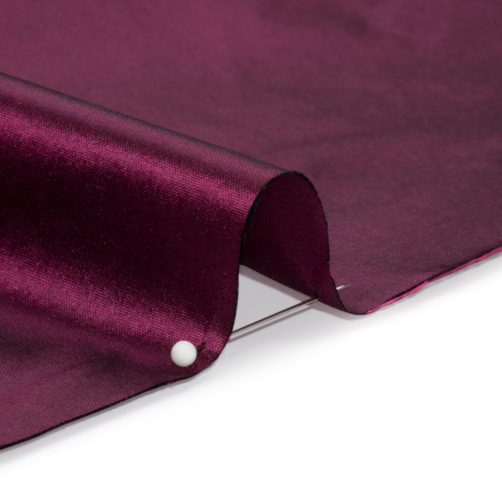Silk Taffeta - Burgundy - Premium Collection Detail