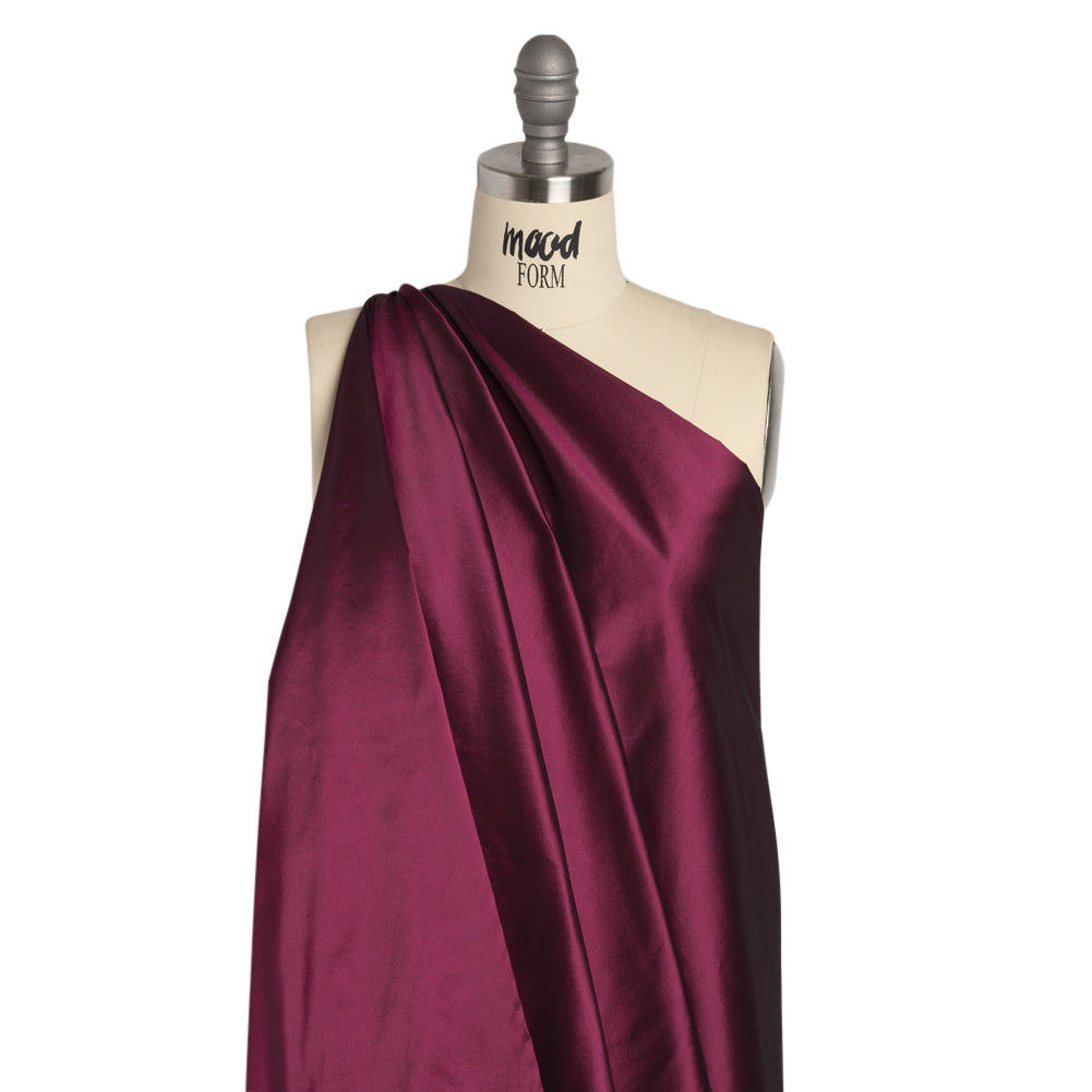 Silk Taffeta - Burgundy - Premium Collection Drape