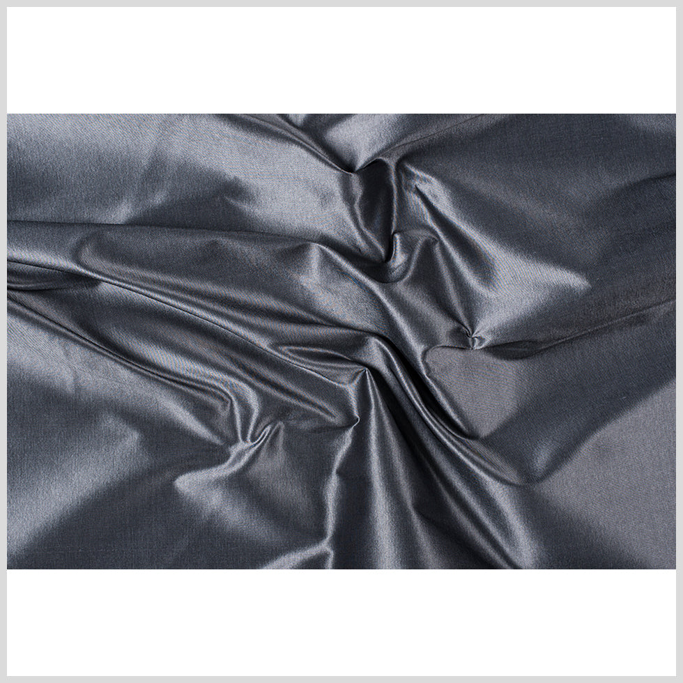 Silk Taffeta - Dark Silver - Premium Collection