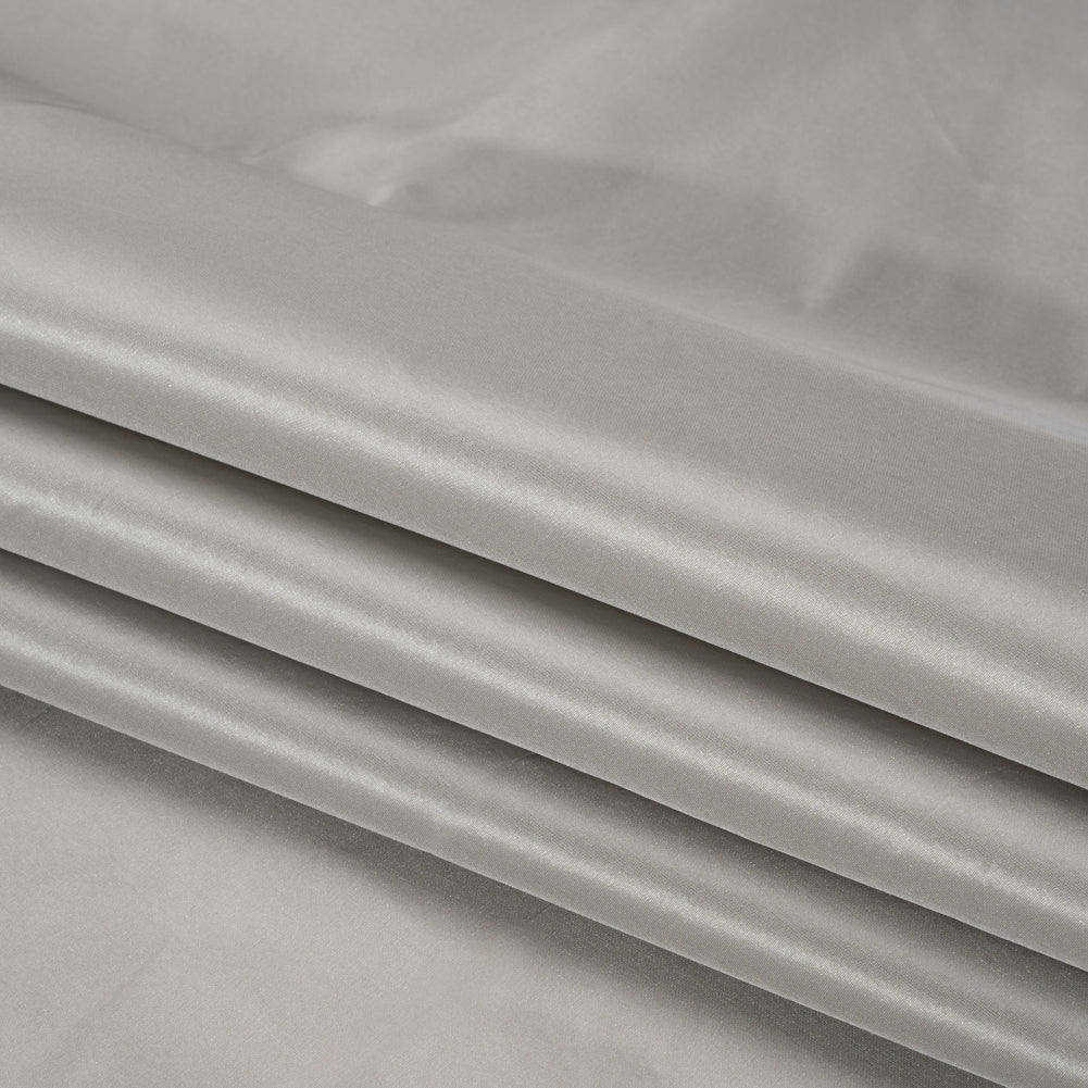 Silk Taffeta - Silver Gray - Premium Collection