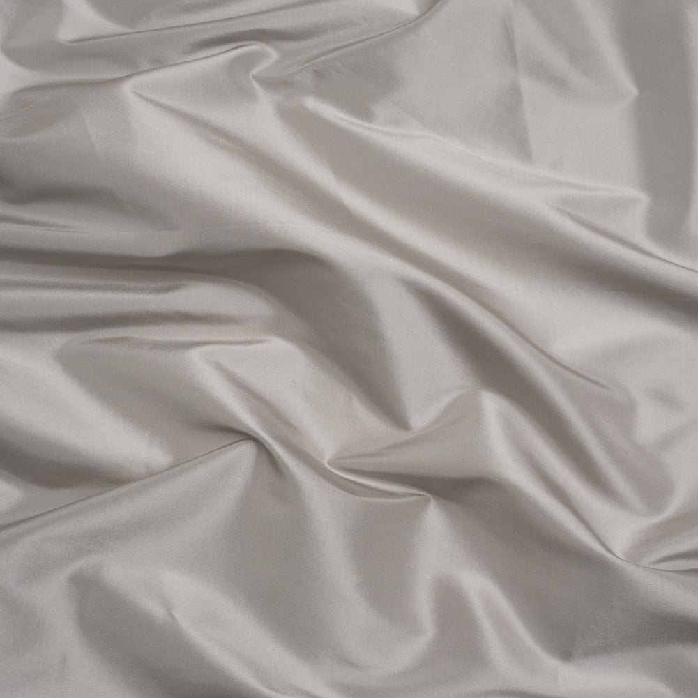 Silk Taffeta - Silver Gray - Premium Collection