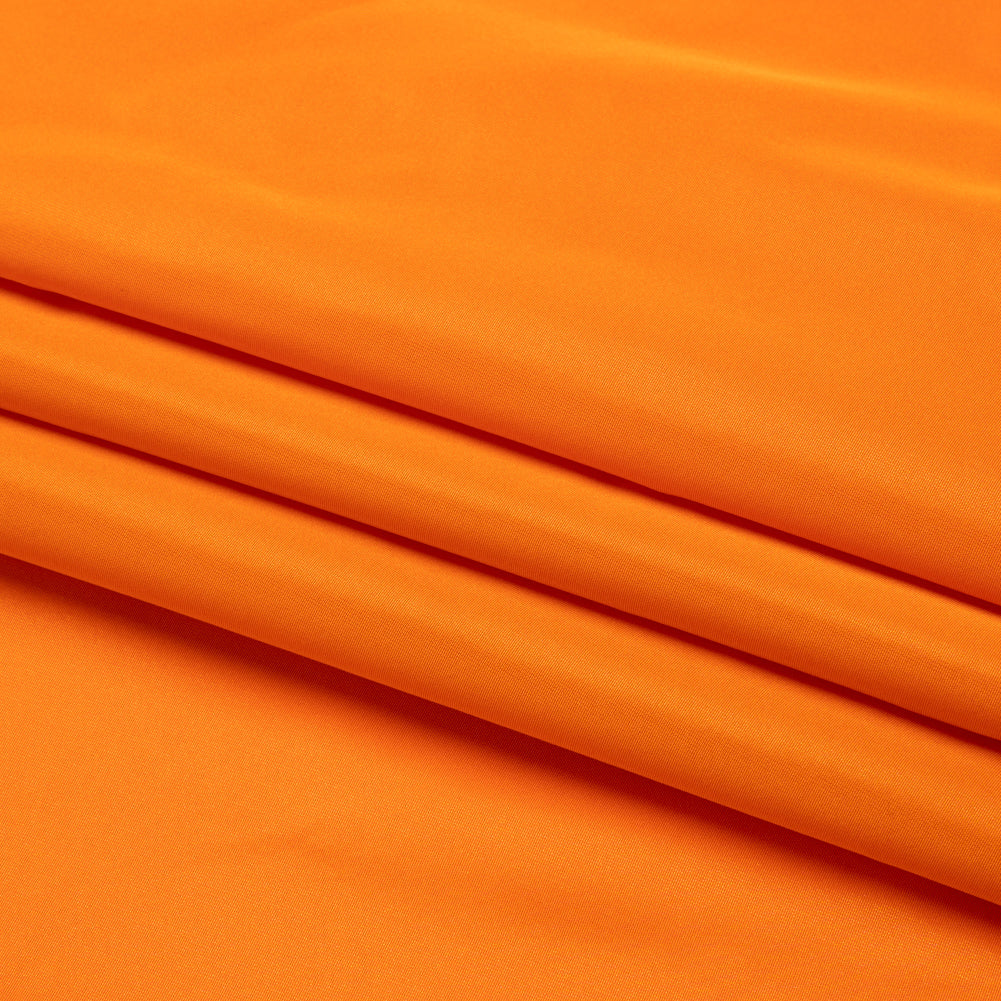 Polyester Taffeta Made in Italy - Amber - Premium Collection - Folded