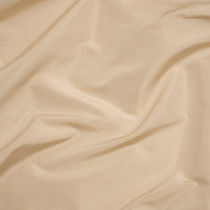 Polyester Taffeta Made in Italy - Beige - Premium Collection