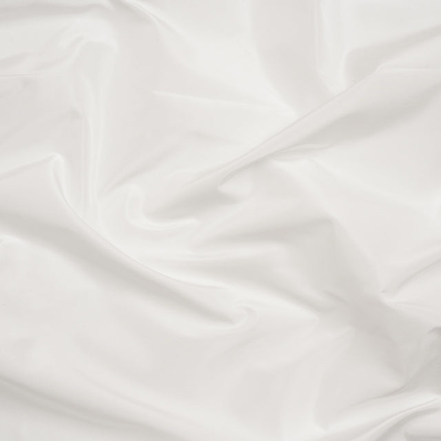 Polyester Taffeta Made in Italy - Cloud White - Premium Collection