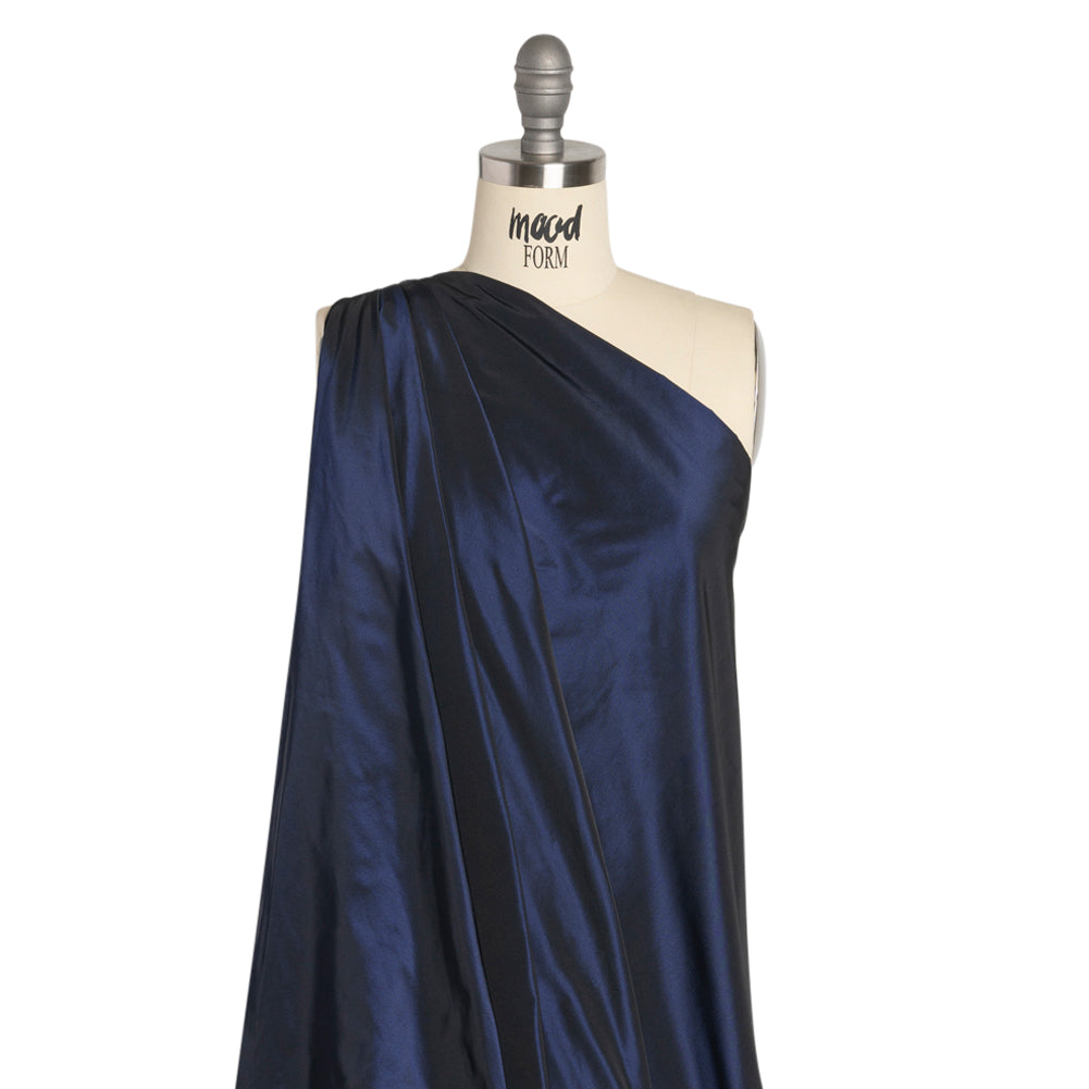 Polyester Taffeta Made in Italy - Electric Blue - Premium Collection Drape