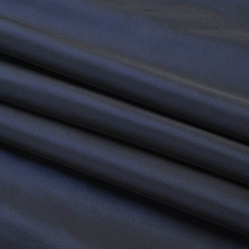 Polyester Taffeta Made in Italy - Electric Blue - Premium Collection Folded