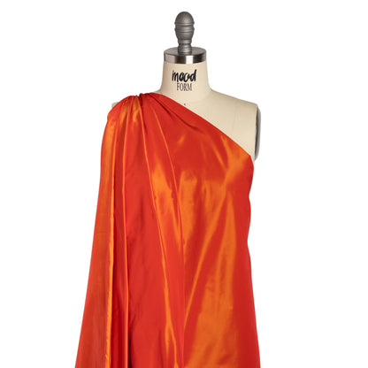 Polyester Taffeta Made in Italy - Fire - Premium Collection Detail