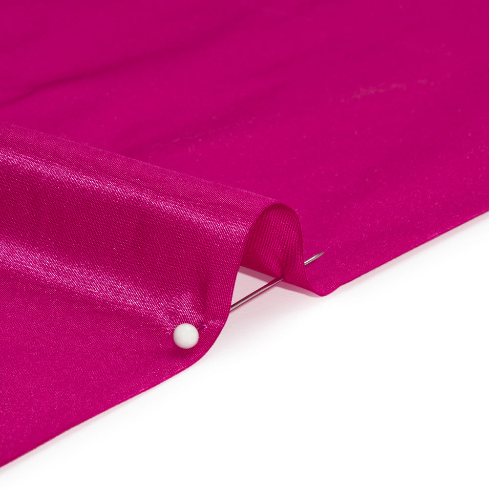 Polyester Taffeta Made in Italy - Fuchsia - Premium Collection - Detail