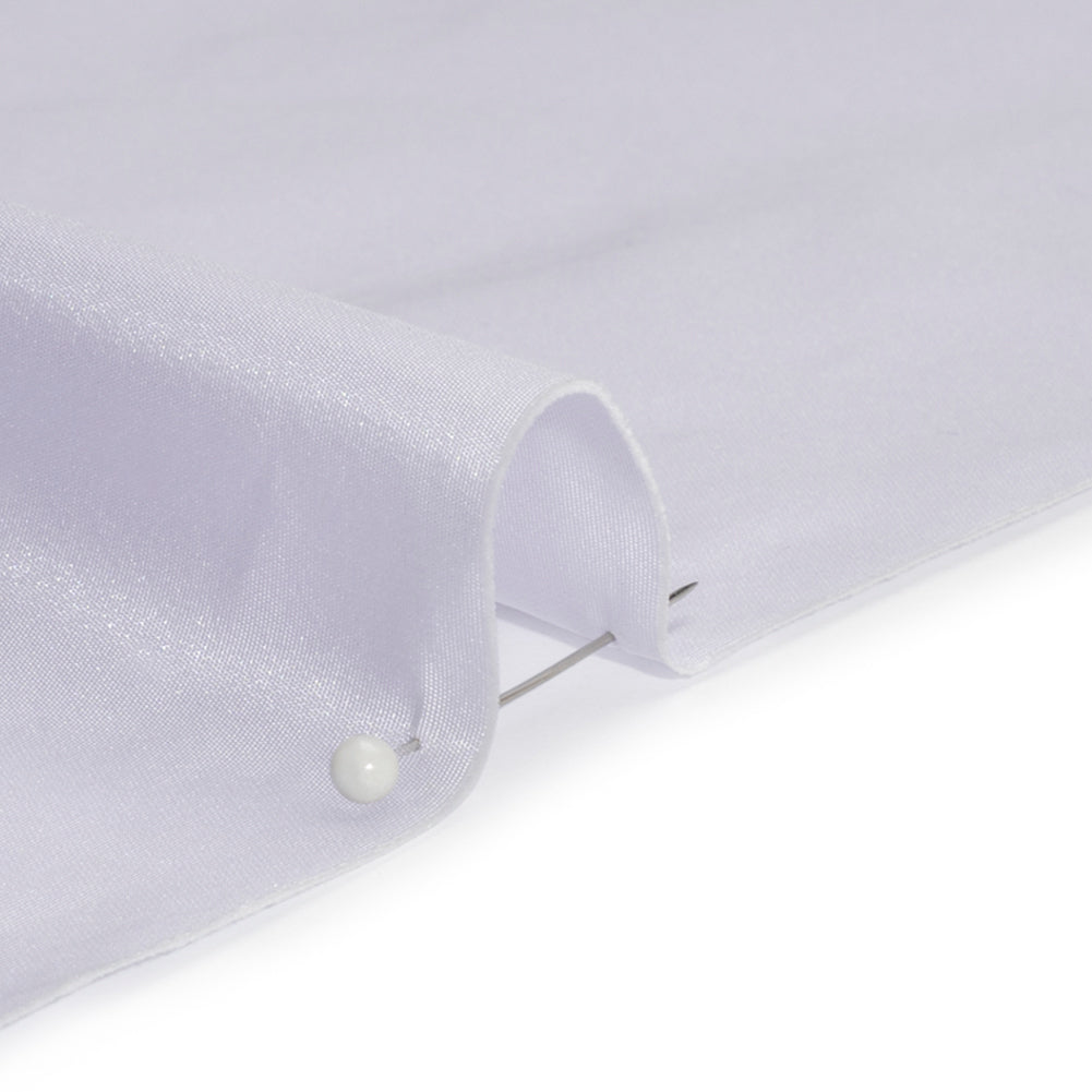 Polyester Taffeta Made in Italy - Lavender - Premium Collection - Detail