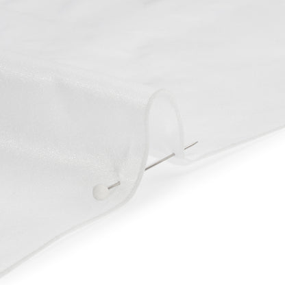 Polyester Taffeta Made in Italy - Snow White - Premium Collection Detail