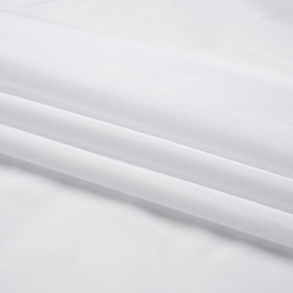 Polyester Taffeta Made in Italy - Snow White - Premium Collection Folded