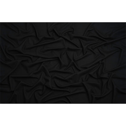 Single Wool Crepe - Black - Premium Collection