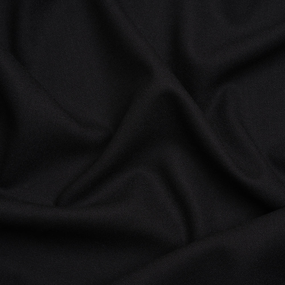 Single Wool Crepe - Black - Premium Collection