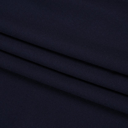 Single Wool Crepe - Navy - Premium Collection