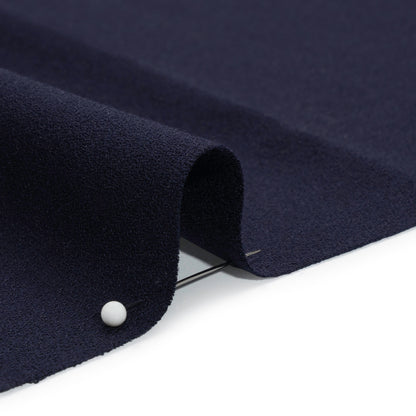 Single Wool Crepe - Navy - Premium Collection