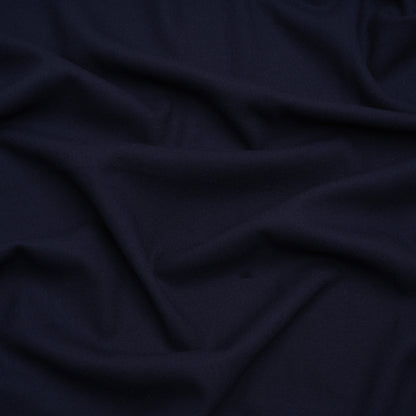 Single Wool Crepe - Navy - Premium Collection
