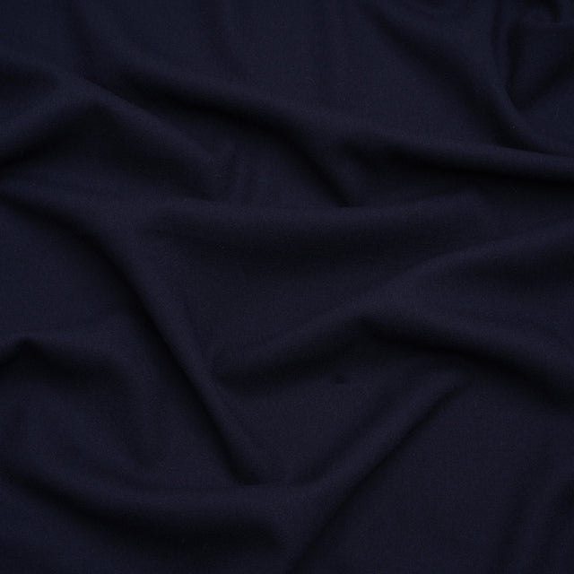 Single Wool Crepe - Navy - Premium Collection