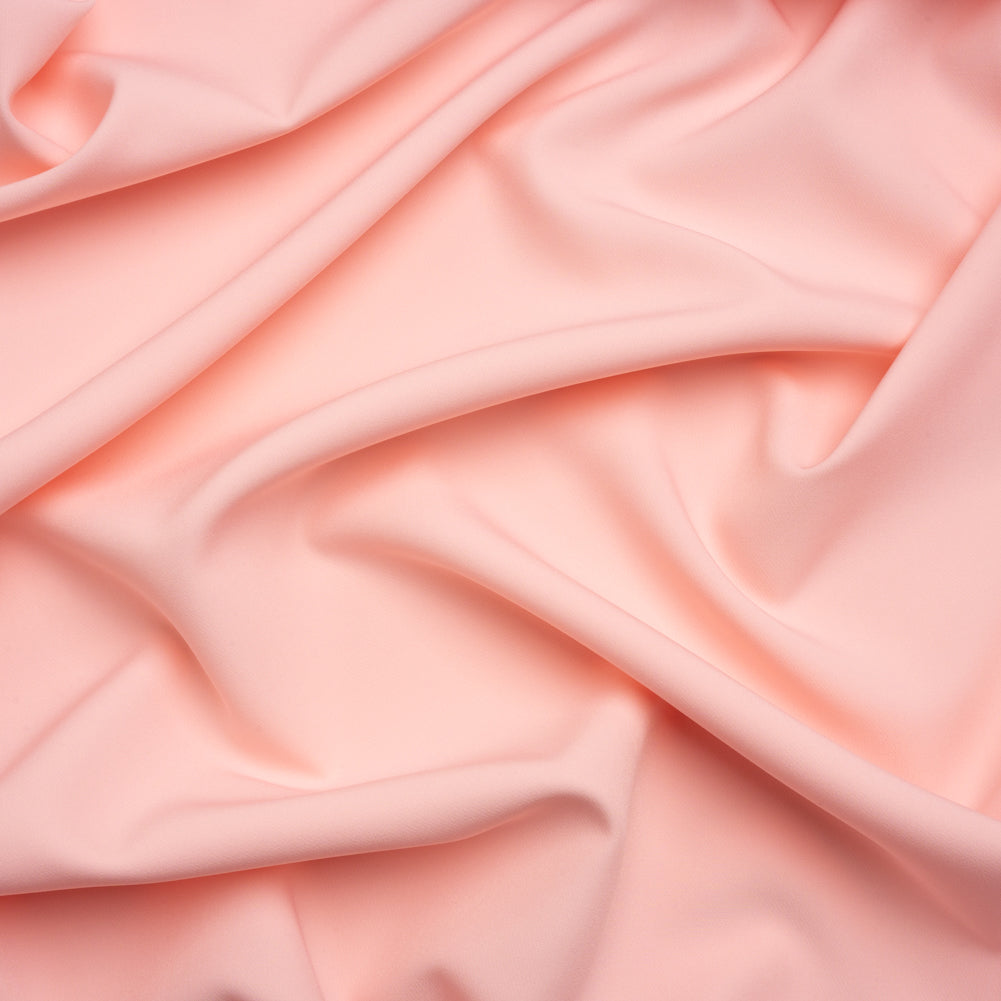 Stretch Recycled Polyester 4-Ply Crepe - Pink - Premium Collection